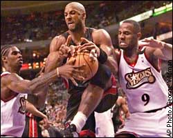 Larry Hughes, George Lynch, Alonzo Mourning