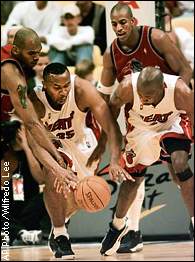 Jerry Stackhouse, Clarence Weatherspoon, Anthony Carter