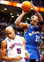 Vince Carter and Michael Jordan