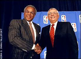 Billy Hunter and David Stern