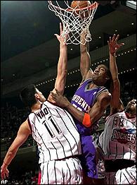 Yao Ming and Amare Stoudemire