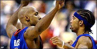 Chauncey Billups and Rip Hamilton