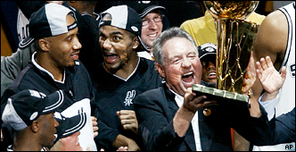 Spurs Celebrate