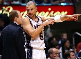 Lawrence Frank and Jason Kidd