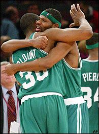 Mark Blount and Walter McCarty