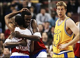 Samuel Dalembert and Greg Buckner