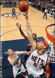 Jason Kidd and Kenyon Martin