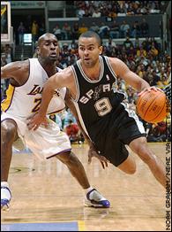 Gary Payton and Tony Parker