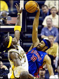 Rasheed Wallace and Jermaine O'Neal