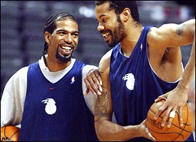 Richard Hamilton and Rasheed Wallace