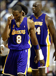 Kobe Bryant and Shaquille O'Neal