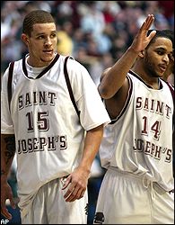 Delonte West and Jameer Nelson