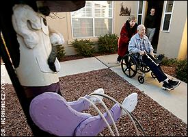 Mary and Lou Henson