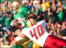 notre dame green jersey