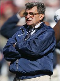 Penn State's Joe Paterno