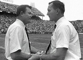 Darrell Royal and Chuck Fairbanks