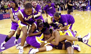 LSU's first Final Four will be close to home: New Orleans.