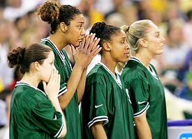 Danielle Doneth, Myisha Bannister, Melanie Small and Laura Hall