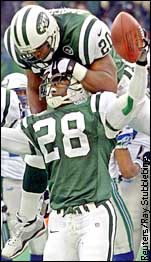 Curtis Martin and Richie Anderson