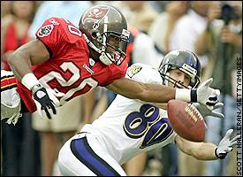 John Lynch, Rondé Barber and Simeon - Tampa Bay Buccaneers