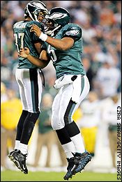 Donovan McNabb; Todd Pinkston