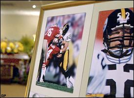 Mike Webster's funeral