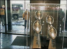 Super Bowl trophies