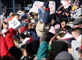 Patriots fans