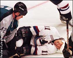 Andy Sutton, Mark Messier