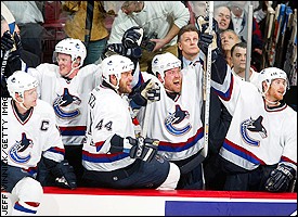 Canucks Celebration