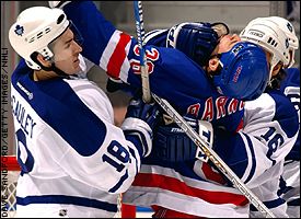 Matthew Barnaby and Alyn McCauley