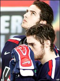 Al Montoya and Drew Stafford