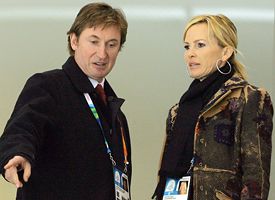 Wayne and Janet Gretzky