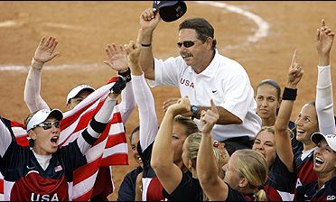 candrea mike softball sports inducted fame ua arizona coach hall into olympics doubt lifted spirits win team his success phase