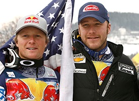 Daron Rahlves and Bode Miller