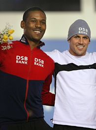 Shani Davis, Chad Hedrick