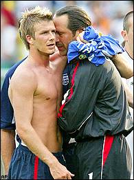 David Beckham, David Seaman
