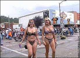 Naked Girl At Sturgis