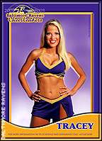 Ravens cheerleader