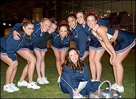 Girls of Gonzaga Cheer