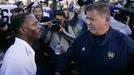 Tyrone Willingham & Charlie Weis