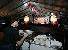 Bud Bowl sound system