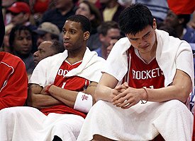 Yao Ming and Tracy McGrady