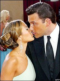Jennifer Lopez and Ben Affleck