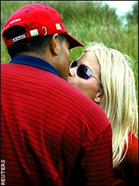 Tiger Woods and Elin Nordegren