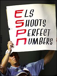 Ernie Els sign