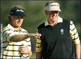 Bernhard Langer and Colin Montgomerie
