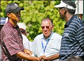 Tiger Woods, Vijay Singh