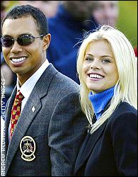 Tiger Woods and Elin Nordegren