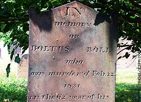Baltus Roll tombstone